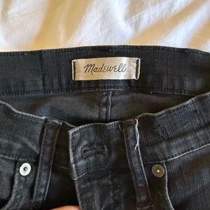 Madewell Dark Denim Demi-Boot Jeans